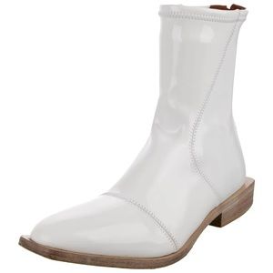 🆕 Fendi | Patent Leather Combat Boots 37 White